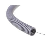 Труба гофрированная с тросом д.20