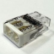 Клема WAGO с пастой 2 отв 0.5-2.5 мм