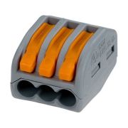 Клема WAGO с рычагом 2 отв 0.08-4 мм 32А