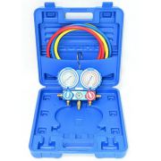 Коллектор со шлангами в кейсе VMG-2-R22-В (R22, R134A, R404A, R407)